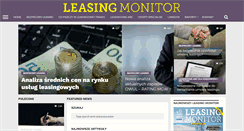 Desktop Screenshot of leasingmonitor.com